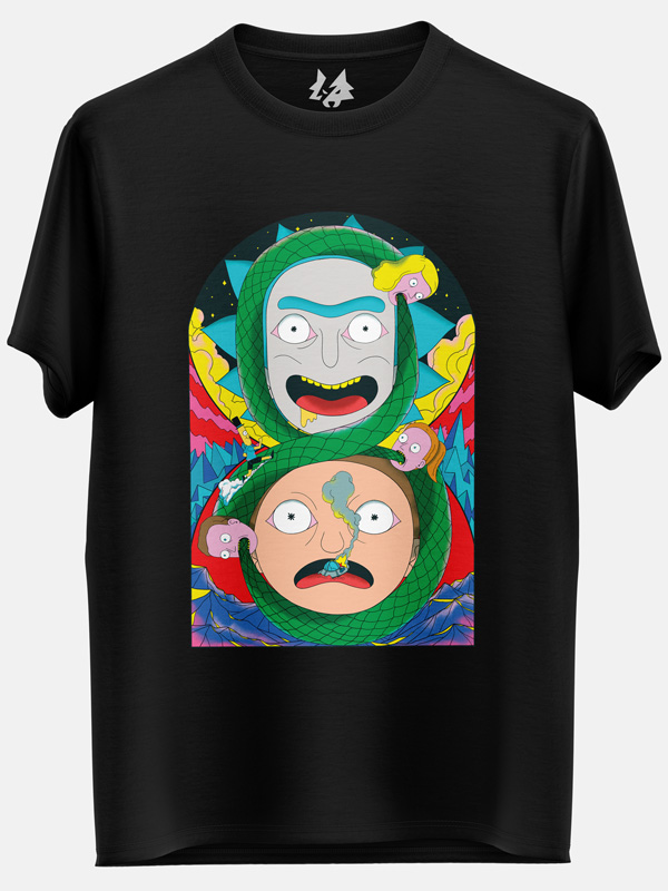 Quirky Snakey - Rick and Morty Official T-shirt