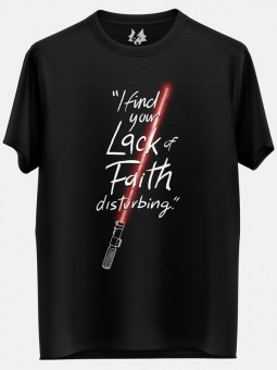 Lack Of Faith - Star Wars Official T-shirt