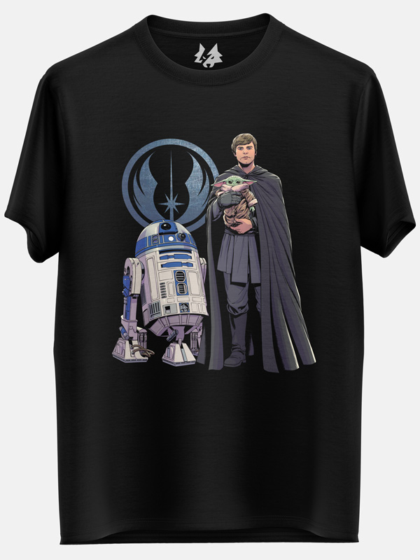 Luke And Grogu - Star Wars Official T-shirt
