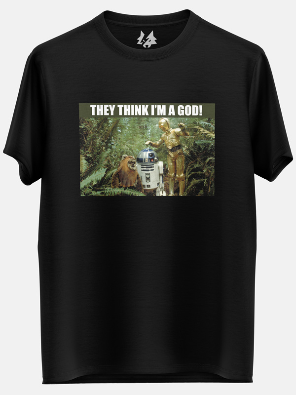They Think I'm God! - Star Wars Official T-shirt