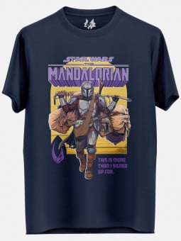 The Mandalorian: Signed Up - Star Wars Official T-shirt