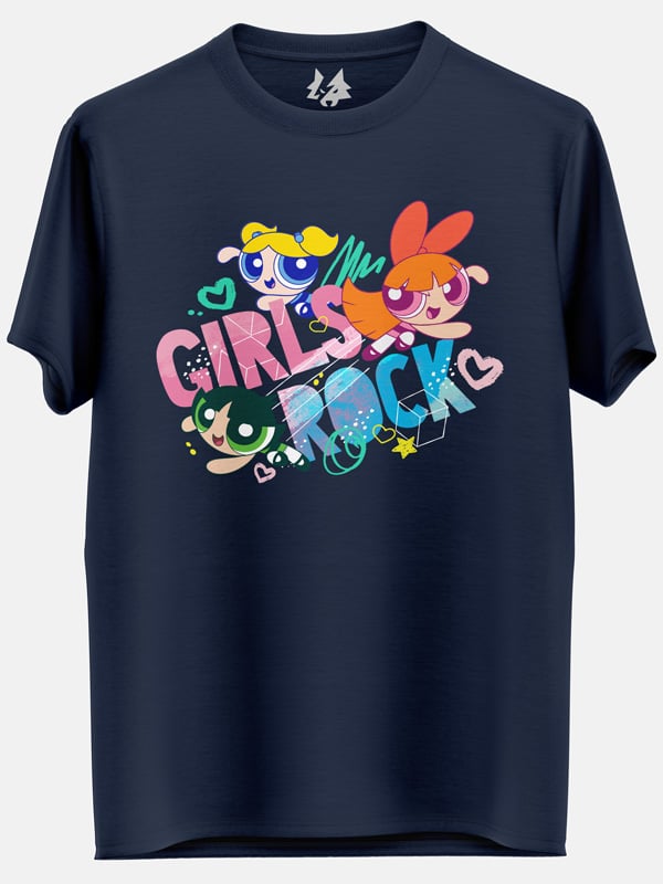 Girls Rock - The Powerpuff Girls Official T-shirt