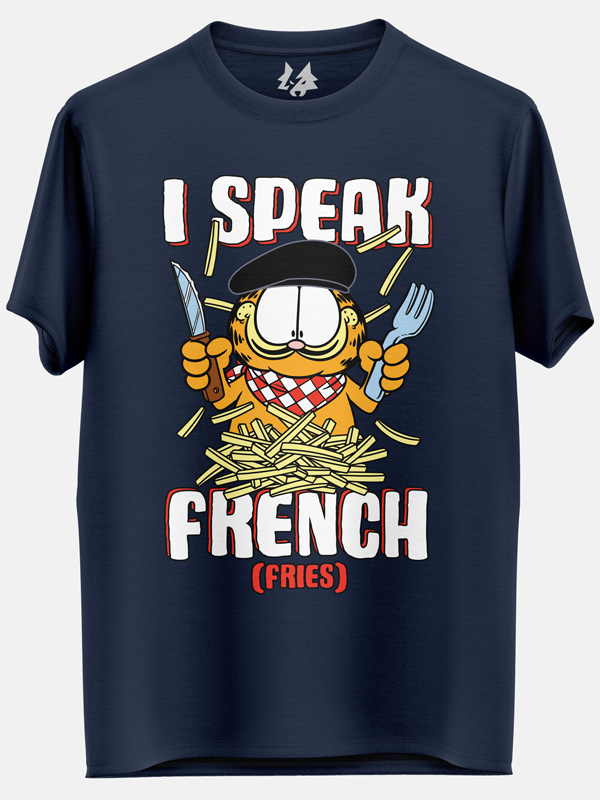 I Speak French Fries - Garfield Official T-shirt
