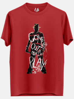 Come Out And Play - Nightmare On Elm Street Official T-shirt