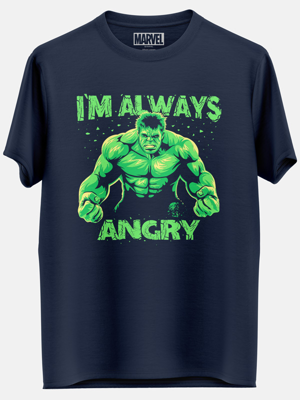 I'm Always Angry - Marvel Official T-shirt