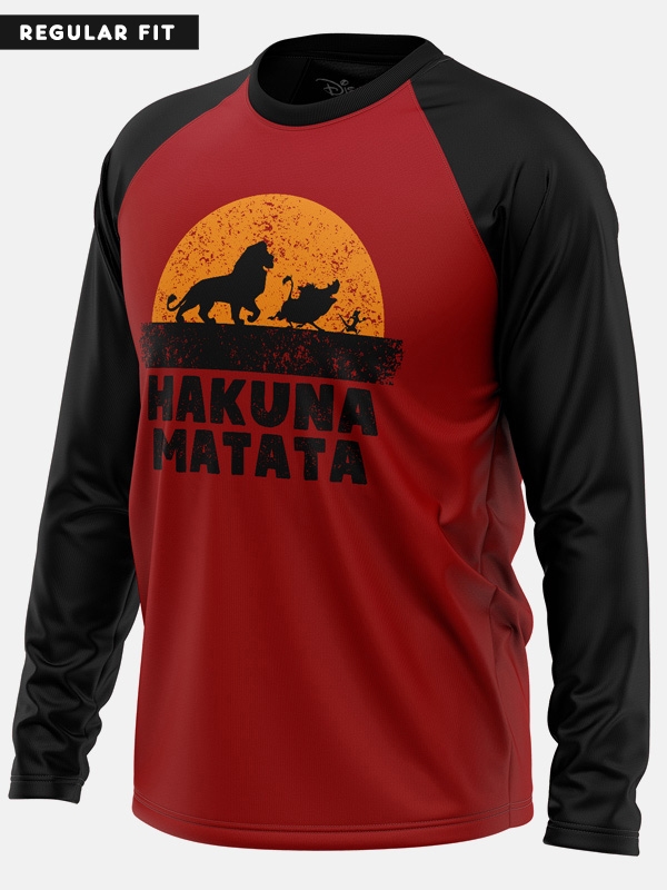 Hakuna Matata - Disney Official Full Sleeve T-shirt