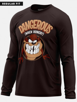 Dangerous When Hungry - Looney Tunes Official Full Sleeve T-shirt