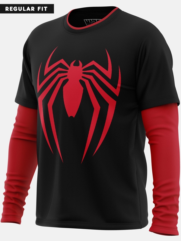 The Amazing Spider-Man Logo - Marvel Official Full sleeve T-shirt
