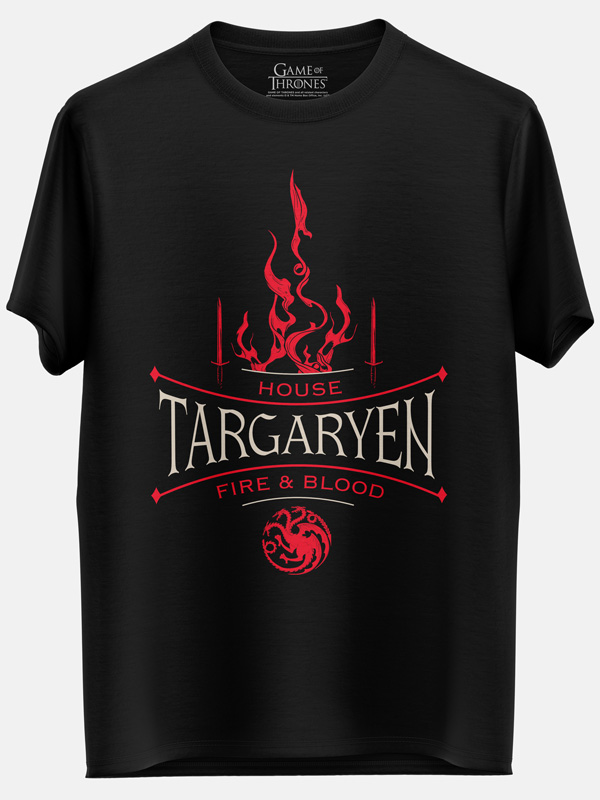 House Targaryen - Game Of Thrones Official T-shirt