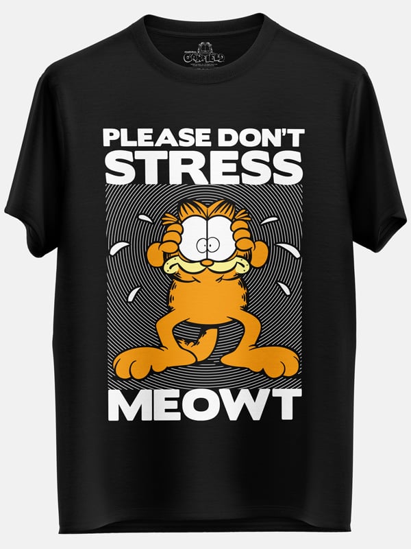 Don't Stress Meowt - Garfield Official T-shirt