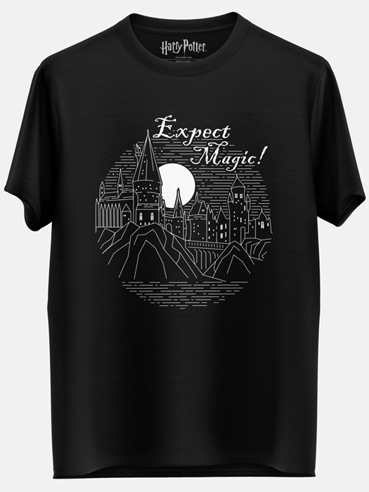 Expect Magic (Glow In The Dark) - Harry Potter Official T-shirt