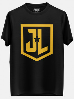 JL Character Logos - Justice League Official T-shirt