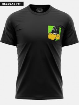 Daffy Face (Pocket T-shirt) - Looney Tunes Official T-shirt