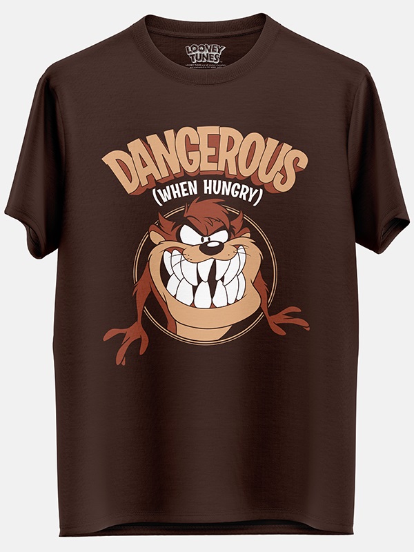 Dangerous When Hungry - Looney Tunes Official T-shirt