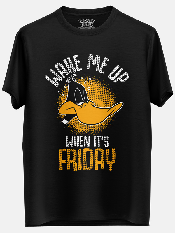 Wake Me Up When It's Friday - Looney Tunes Official T-shirt