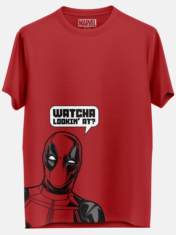 Watcha Lookin' At? - Marvel Official T-shirt