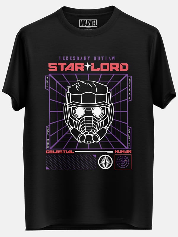 Star Lord: HUD - Marvel Official T-shirt