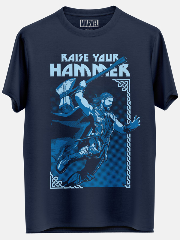 Thor: Raise Your Hammer - Marvel Official T-shirt