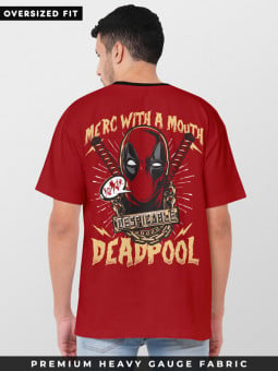 Deadpool: Merc With A Mouth - Marvel Official Oversized T-shirt