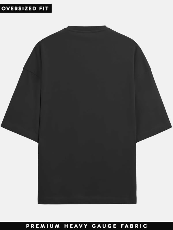 Black Oversized T-shirt | Redwolf Basics | Redwolf