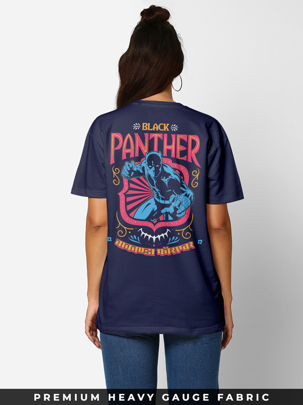 Black Panther: Desi Truck Art - Marvel Official Oversized T-shirt