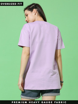 Redwolf Basics: Lavender Oversized T-shirt