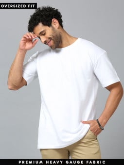 Redwolf Basics: White Oversized T-shirt