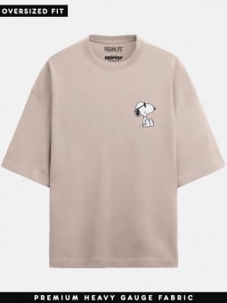 Keeping It Positive - Peanuts Official Oversized T-shirt