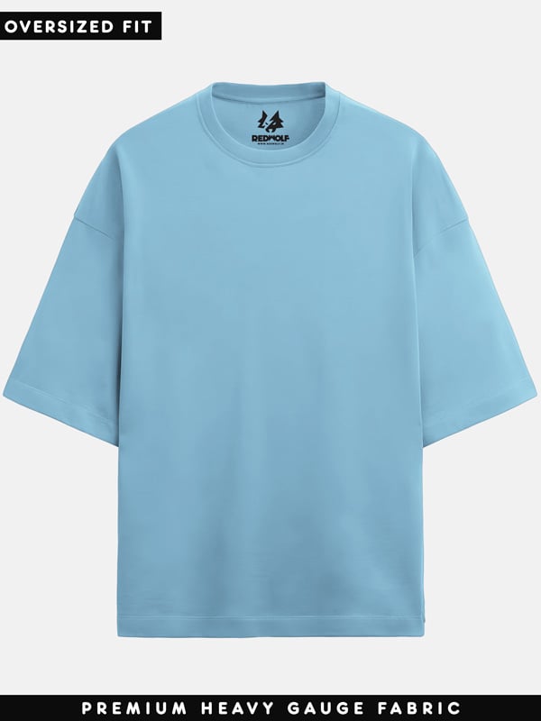 Redwolf Basics: Sky Blue Oversized T-shirt