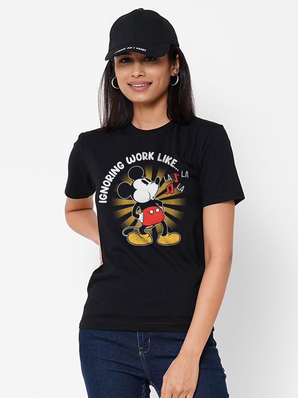 Ignoring Work - Disney Official T-shirt