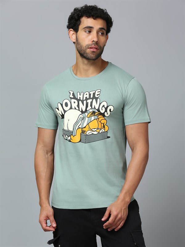 I Hate Mornings - Garfield Official T-shirt