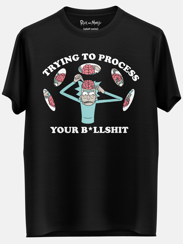 Process Your Nonsense - Rick And Morty Official T-shirt