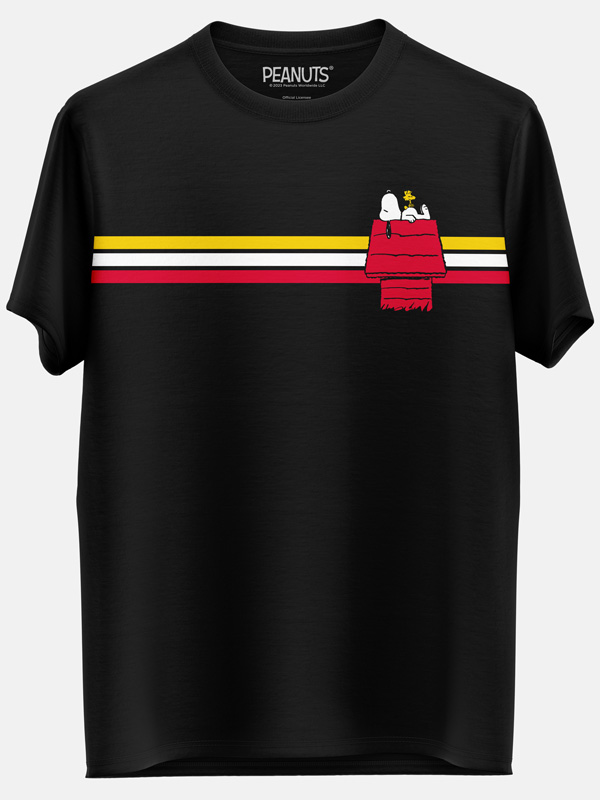 Snoopy: Retro Stripes - Peanuts Official T-shirt
