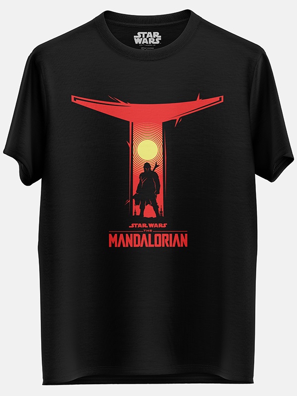 The Mandalorian Silhouette - Star Wars Official T-shirt