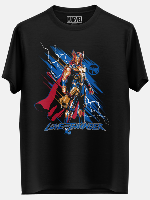 Warrior Thor - Marvel Official T-shirt