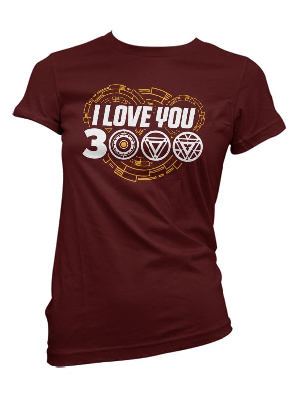 I Love You 3000 - Marvel Official Women's T-shirt