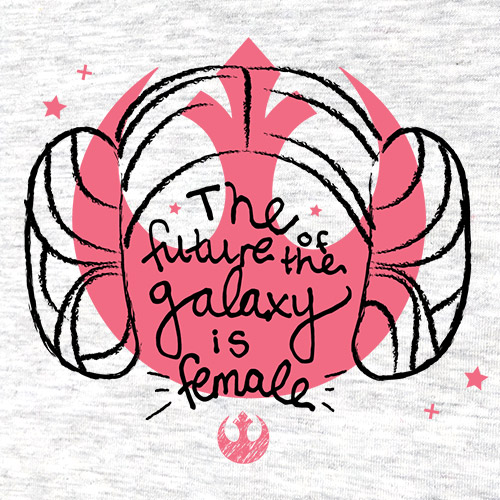 Star Wars Princess Leia The Future is Female T-Shirt 