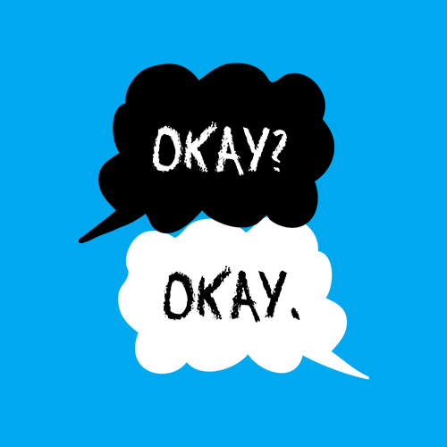 The Fault In Our Stars: Okay Okay - Badge.