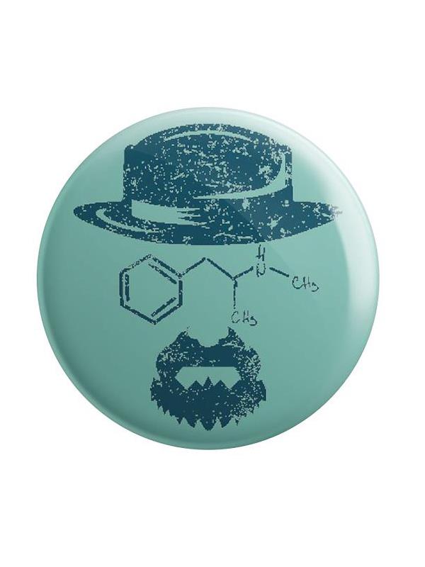 

Redwolf - Organic Heisenberg - Badge, Blue