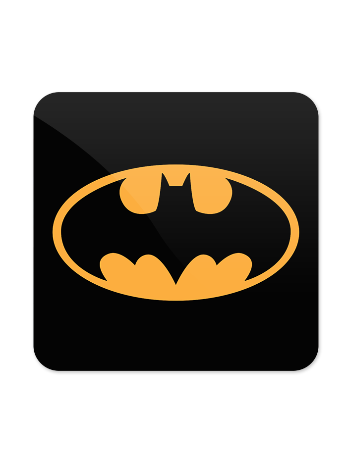 Batman: Logo | Official Batman Coasters | Redwolf
