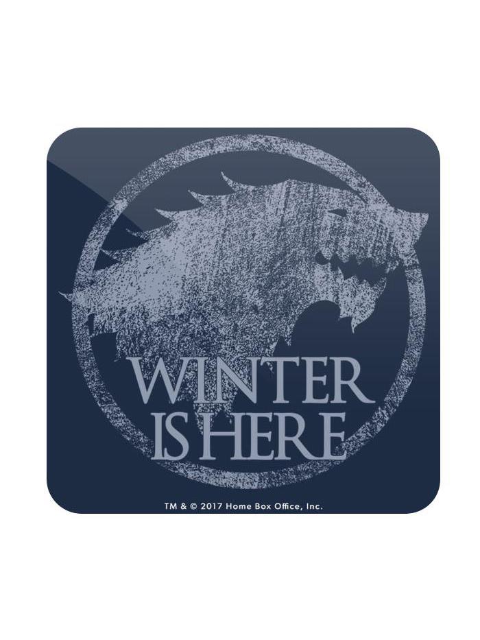 

Redwolf - Winter is Here - Game Of Thrones Official Coaster