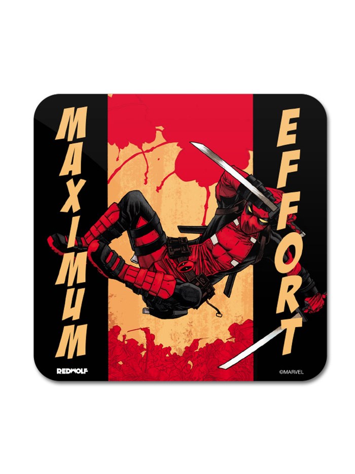 

Redwolf - Maximum Effort - Marvel Official Coaster