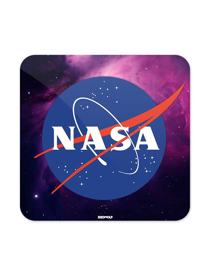 NASA Logo l Official NASA Coaster | Redwolf