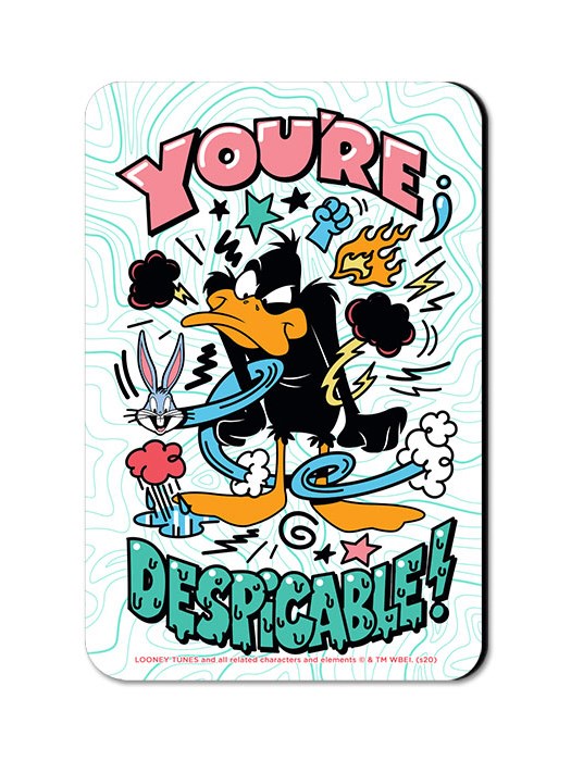 Despicable: Doodle l Official Daffy Duck Fridge Magnets
