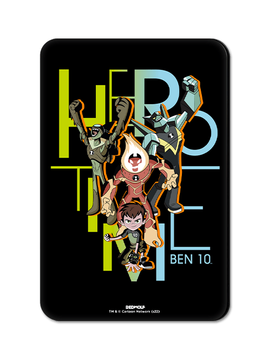 Hero Time l Official Ben 10 Fridge Magnets | Redwolf