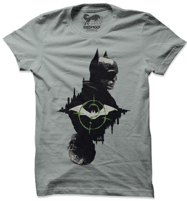 

Redwolf - Batman vs Riddler - Batman Official T-shirt, Cement