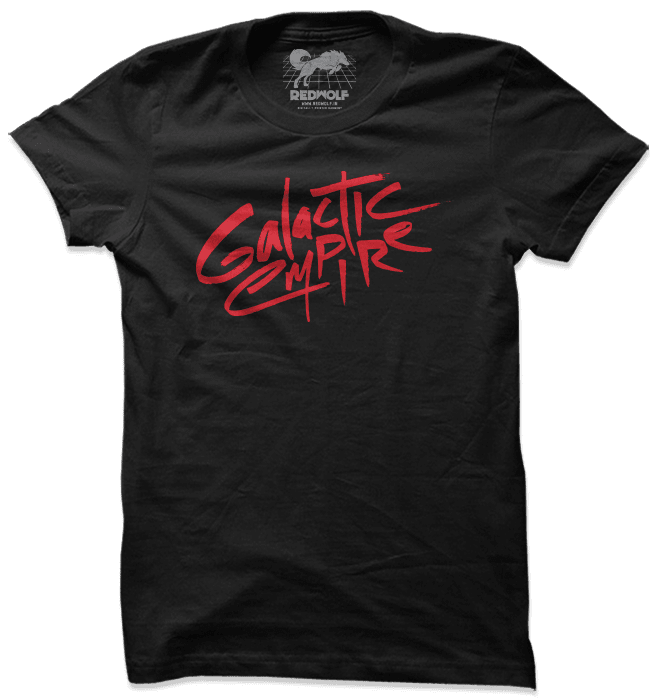 

Redwolf - Galactic Empire - Star Wars Official T-shirt, Black