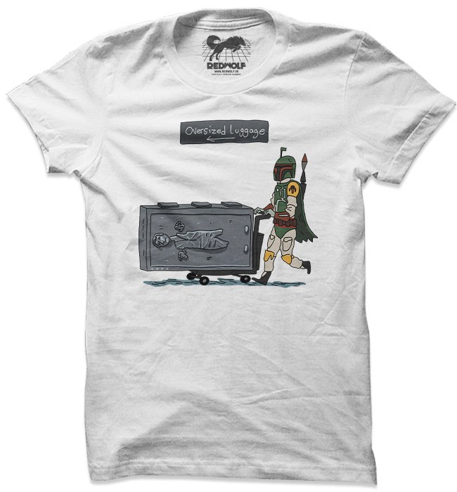 

Redwolf - Oversized Luggage - The Star Wars Official T-shirt, White