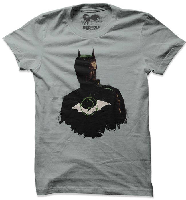 

Redwolf - Riddler Target - Batman Official T-shirt, Cement