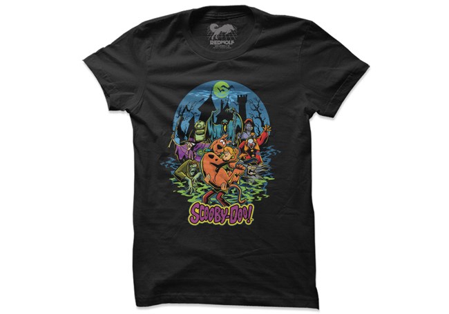 Scooby Villains T-shirt | Scooby Doo Official Merchandise | Redwolf